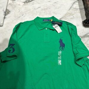 Polo Ralph Lauren, Green Polo. XXL. NWT